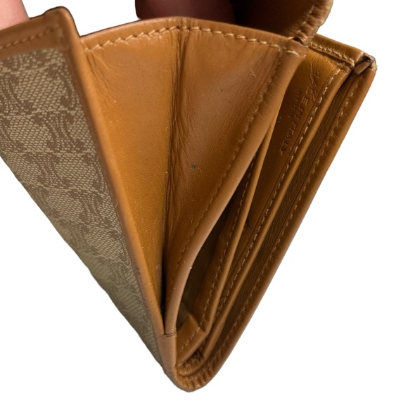 Celine Vintage Bifold Wallet Mono Coated Canvas - Picture 9 of 16